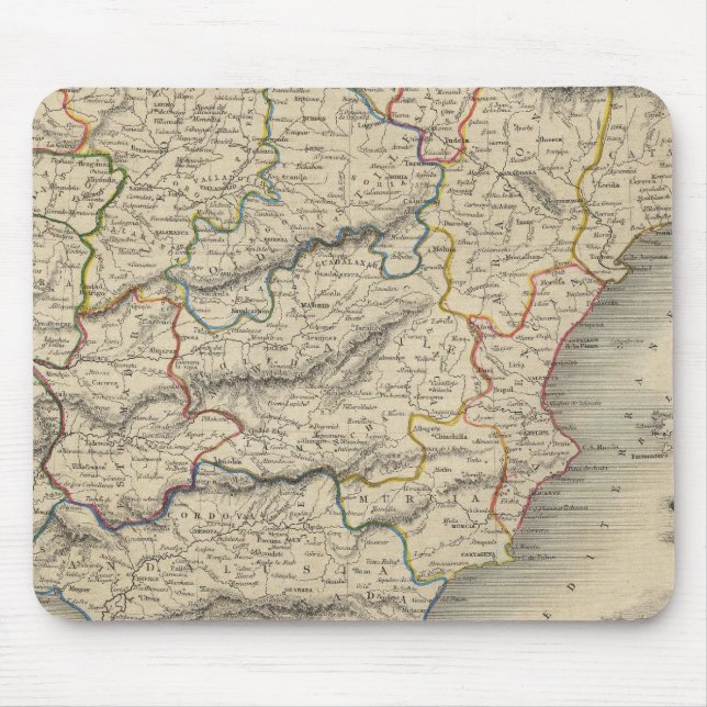 Spain and Portugal 9 Mouse Mat (Front)