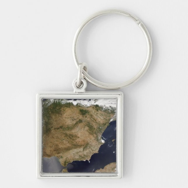 Spain and Portugal Key Ring (Front)