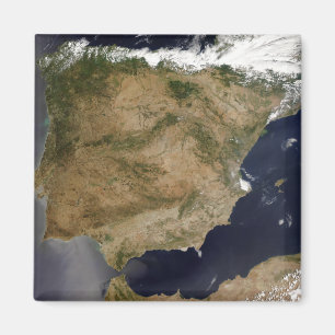 Spain and Portugal Magnet