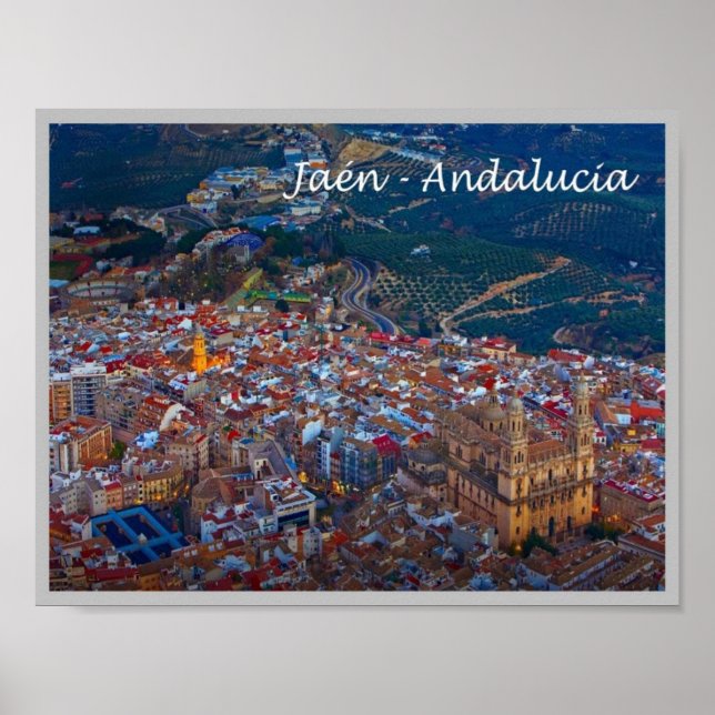 Spain - Andalucia - Jaén - Poster (Front)
