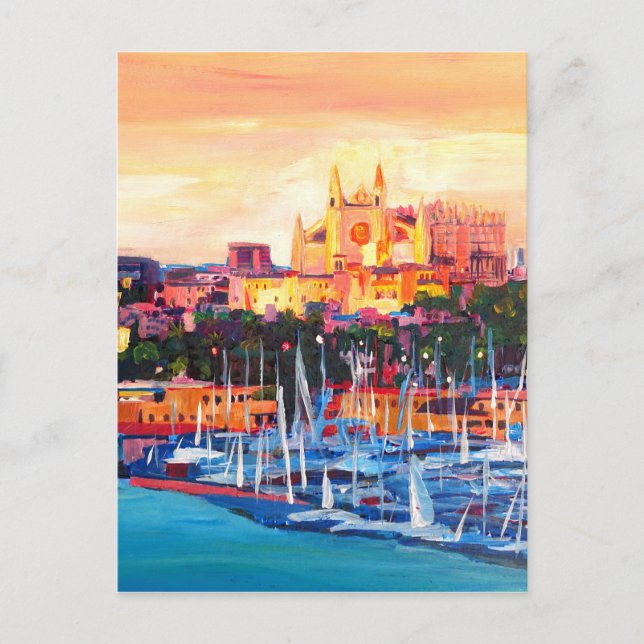 Spain Balearic Island Palma De Mallorca Postcard (Front)