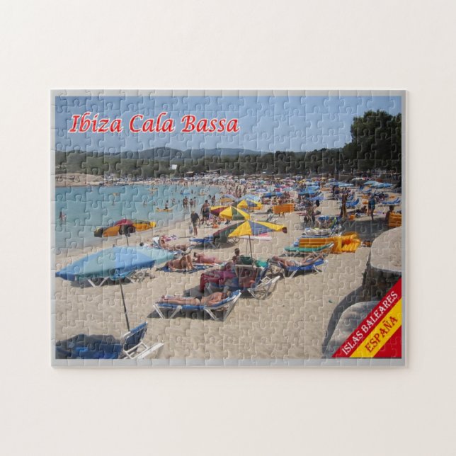 Spain - Balearic Islands - Ibiza - Eivissa - Jigsaw Puzzle (Horizontal)