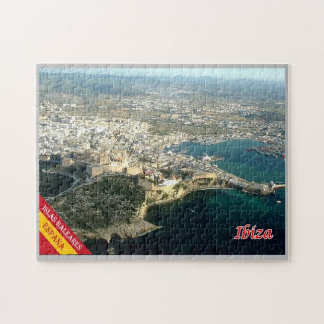 Spain - Balearic Islands - Ibiza - Eivissa - Jigsaw Puzzle (Horizontal)