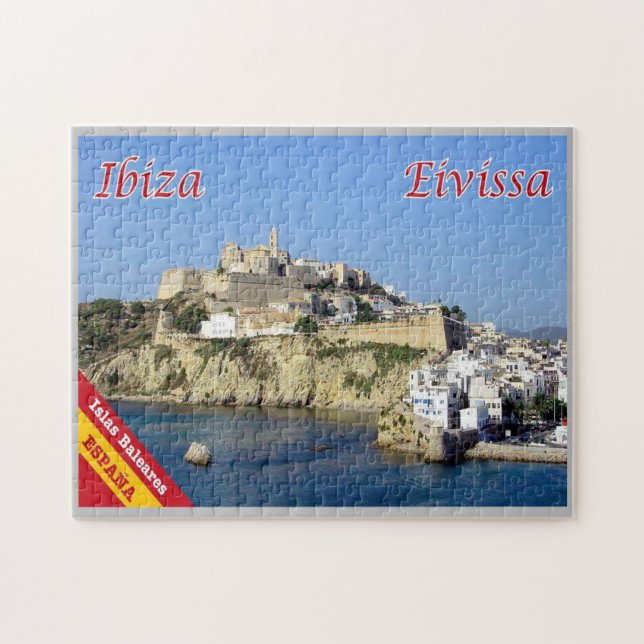 Spain - Balearic Islands - Ibiza - Eivissa - Jigsaw Puzzle (Horizontal)