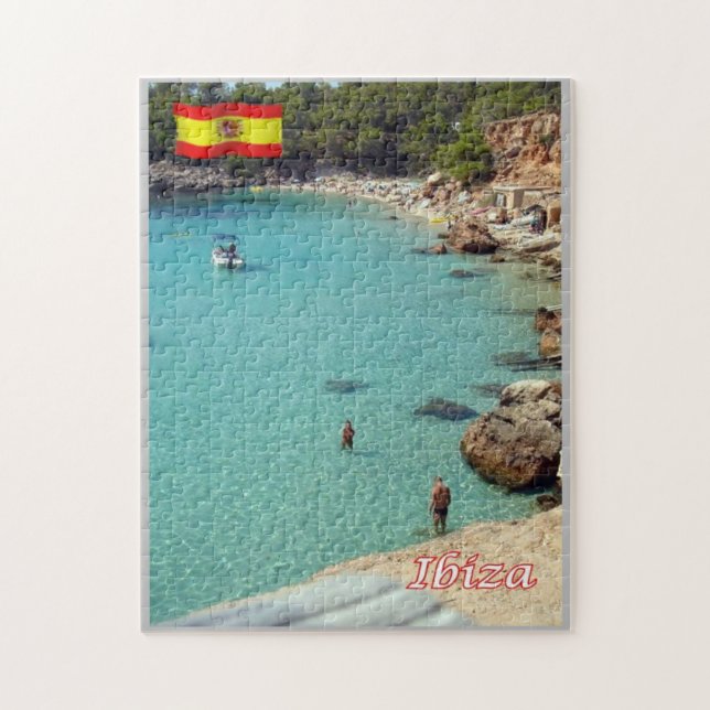 Spain - Balearic Islands - Ibiza - Eivissa - Jigsaw Puzzle (Vertical)