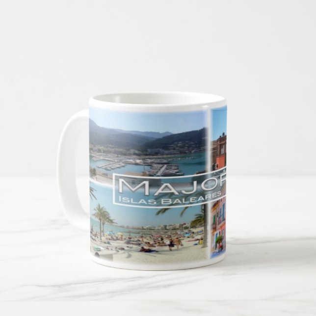 Spain - Balearic Islands -  Majorca - Mallorca - Coffee Mug (Front Left)