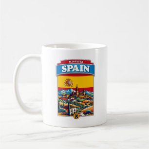 Spain Barcelona Flag Europe Coffee Mug