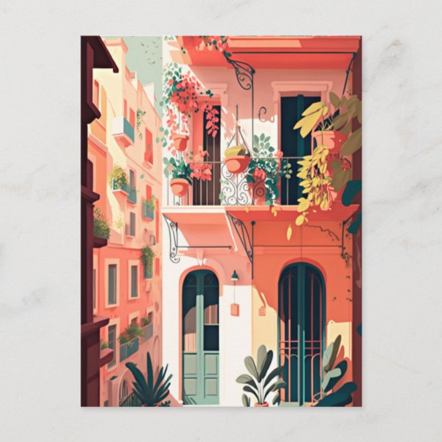 Spain Barcelona Postcard (Front)