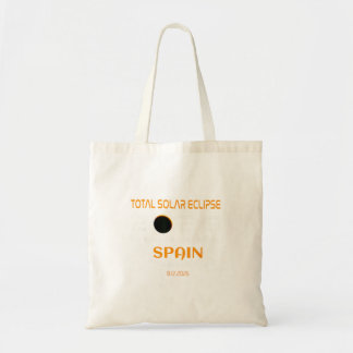 Spain Barcelona Total Solar Eclipse August 2026 Tote Bag