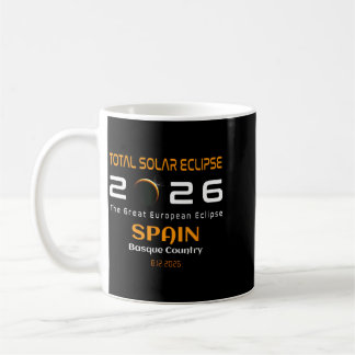 Spain Basque Country Total Solar Eclipse August Coffee Mug