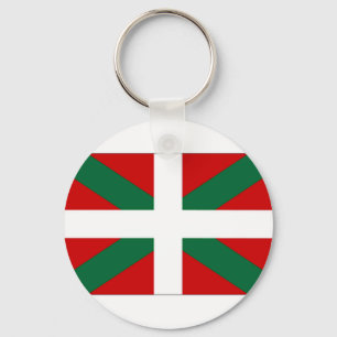 Spain Basque Flag Key Ring