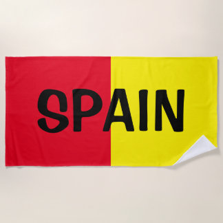 Spain Beach Towel