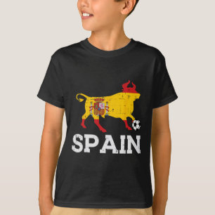 Spain Bull Spanish Soccer Ll Men Women Kids Boys G T-Shirt