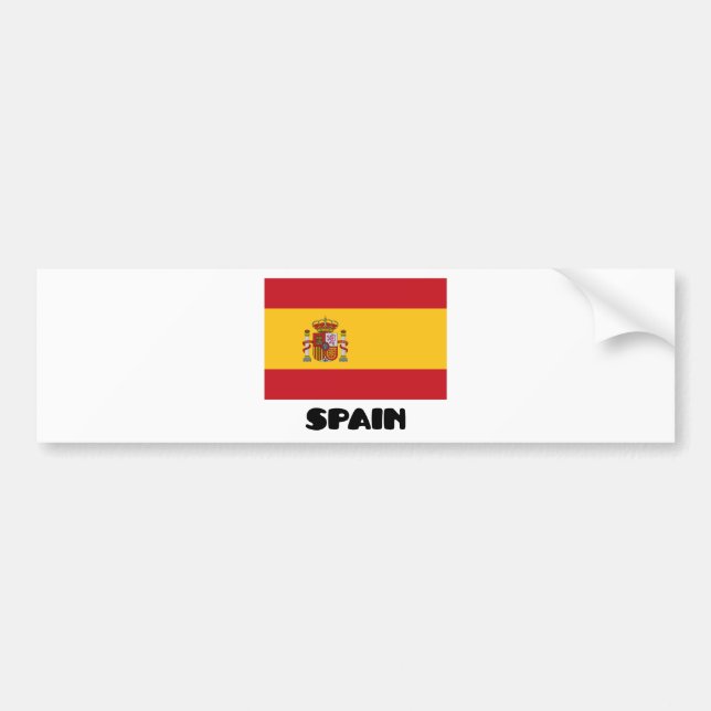 Spain Bumper Sticker (Front)
