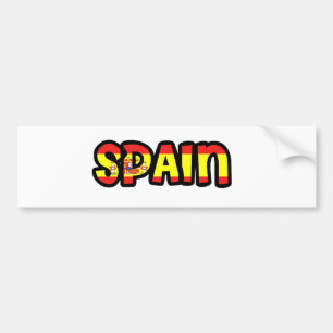 Spain Bumper Sticker