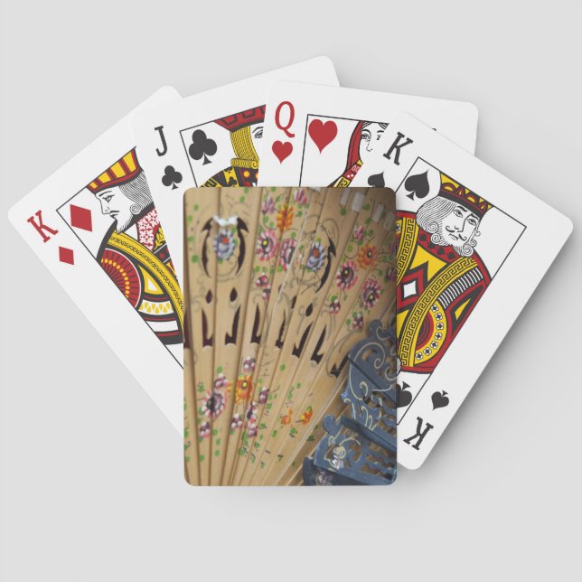 Spain, Cadiz Province, Seville. Historic Santa Playing Cards (Back)