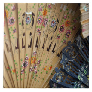 Spain, Cadiz Province, Seville. Historic Santa Tile