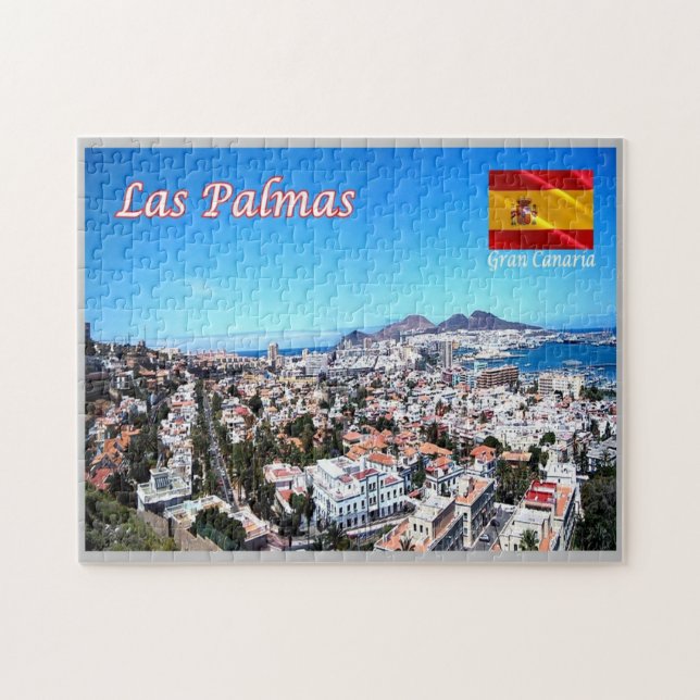 Spain - Canary Islands - Gran Canaria - Jigsaw Puzzle (Horizontal)