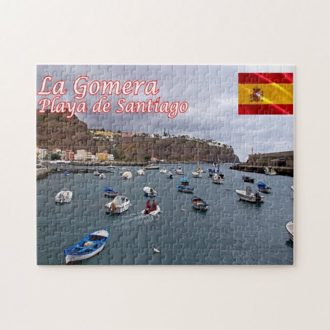 Spain - Canary Islands - La Gomera - Jigsaw Puzzle (Horizontal)