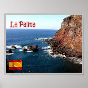 Spain - Canary Islands - La Palma - Poster