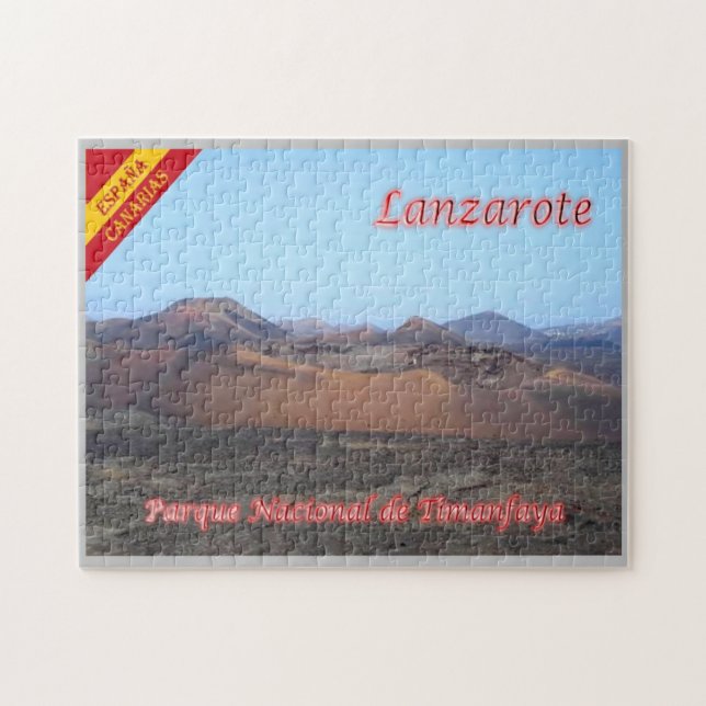 Spain - Canary Islands - Lanzarote - Jigsaw Puzzle (Horizontal)