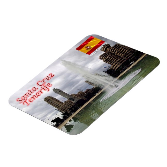 Spain - Canary Islands - Tenerife - Santa Cruz - Magnet (Left Side)