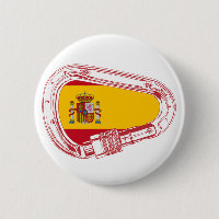 Spain Carabiner Flag