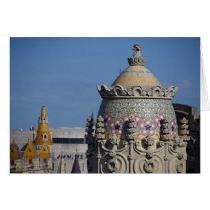 Spain, Catalonia, Barcelona. Barcelona roof top