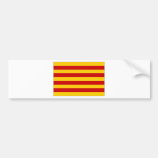 Spain Catalonia Flag Bumper Sticker
