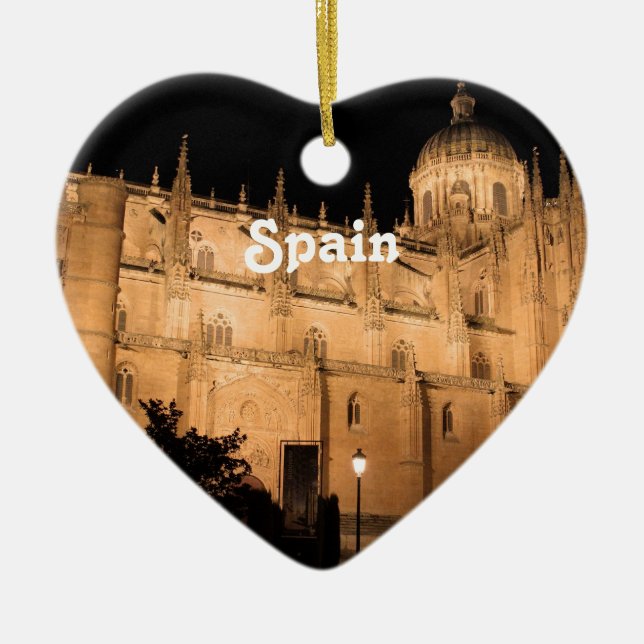 Spain Ceramic Tree Decoration (Front)