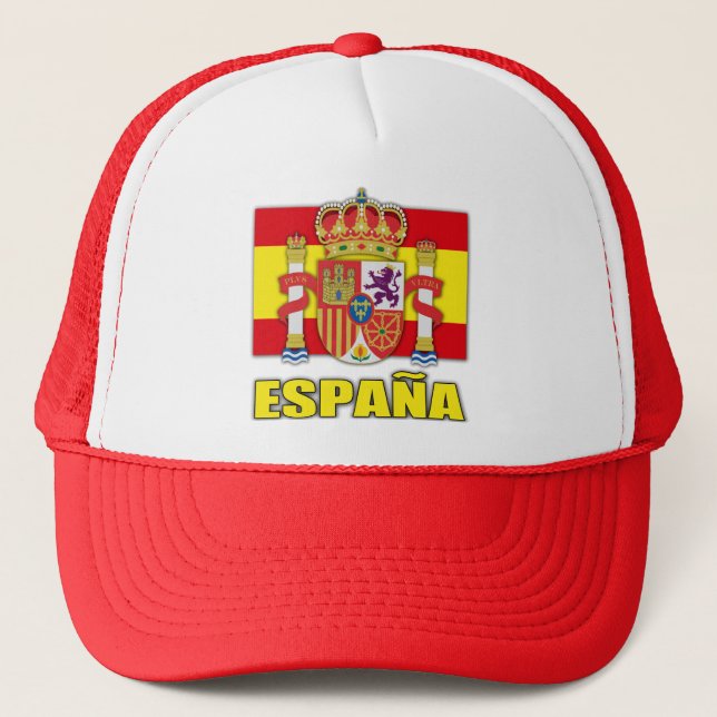 Spain Coat of Arms Trucker Hat (Front)