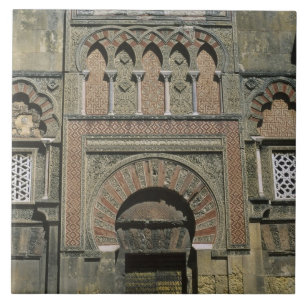 Spain, Cordoba, Moorish mezquita (mosque). Tile