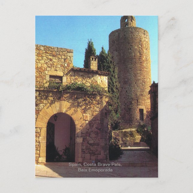 Spain, Costa Brave Pals, Baix Emoporada Postcard (Front)
