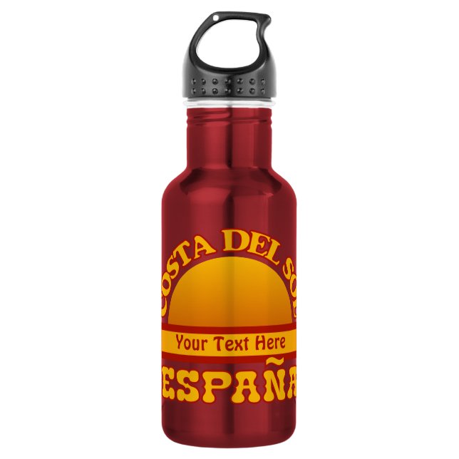 SPAIN Costa Del Sol custom 532 Ml Water Bottle (Front)