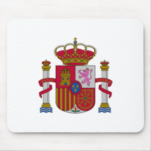 Spain country coat arms symbol emblem flag mouse mat