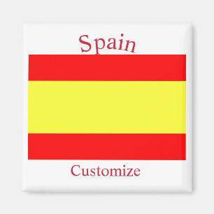 Spain Country Flag Thunder_Cove Magnet