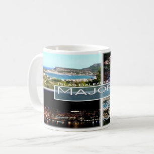 Spain - Espana - Balearic Islands - Majorca - Coffee Mug