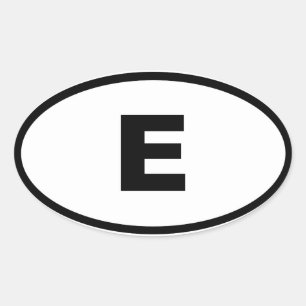 Spain - Espana - European Oval Sticker