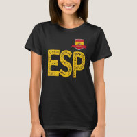 Spain España Human-Flag Letter E and S and P Spain