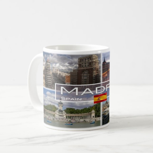 Spain - Espana - Madrid - Coffee Mug (Front Left)