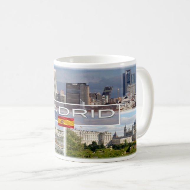 Spain - Espana - Madrid - Coffee Mug (Front Right)