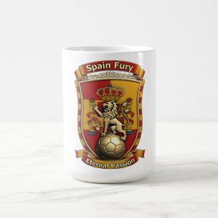 Spain Eternal Lion Ascent, Spanish Heritage Gift Coffee Mug