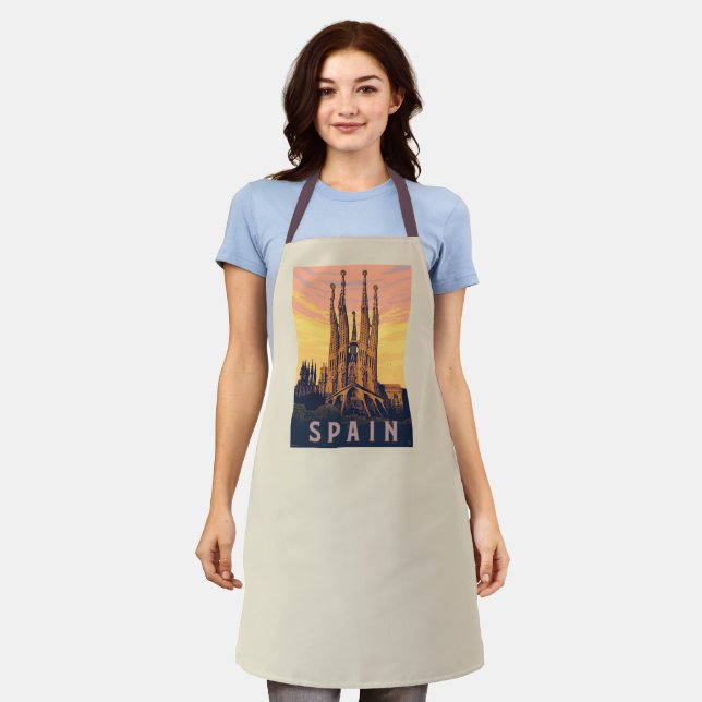 Spain | Familia Sagrada Apron (Worn)
