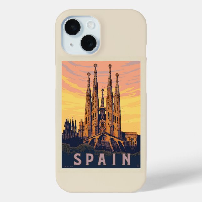 Spain | Familia Sagrada Case-Mate iPhone Case (Back)