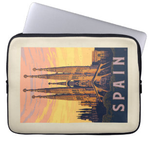 Spain   Familia Sagrada Laptop Sleeve