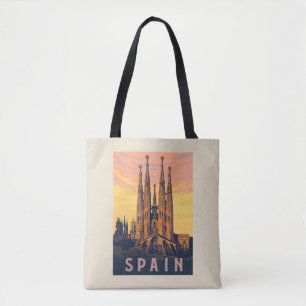 Spain   Familia Sagrada Tote Bag