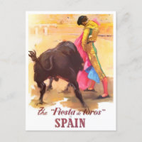 Spain Fiesta de Toros vintage travel