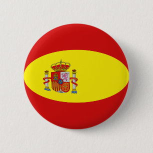 Spain Fisheye Flag Button