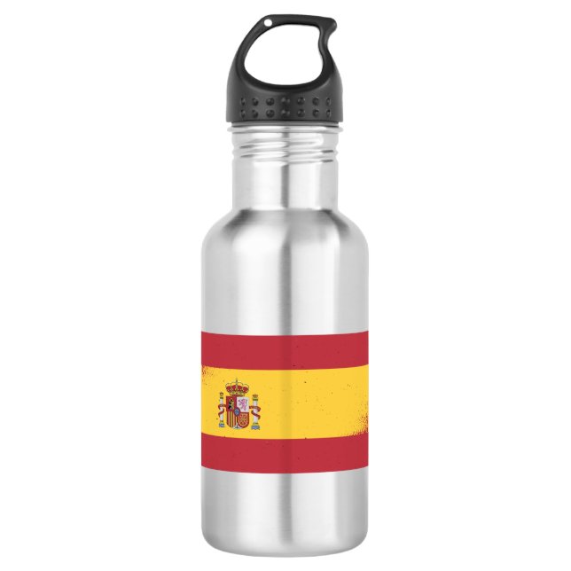 Spain Flag 710 Ml Water Bottle (Front)