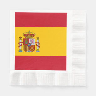 Spain flag - Bandera de Espana Napkin